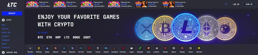 ltc casino website